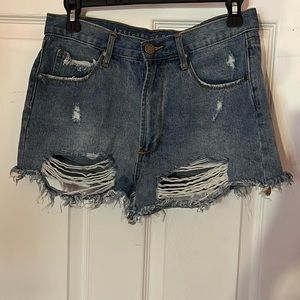 Blue Jean shorts